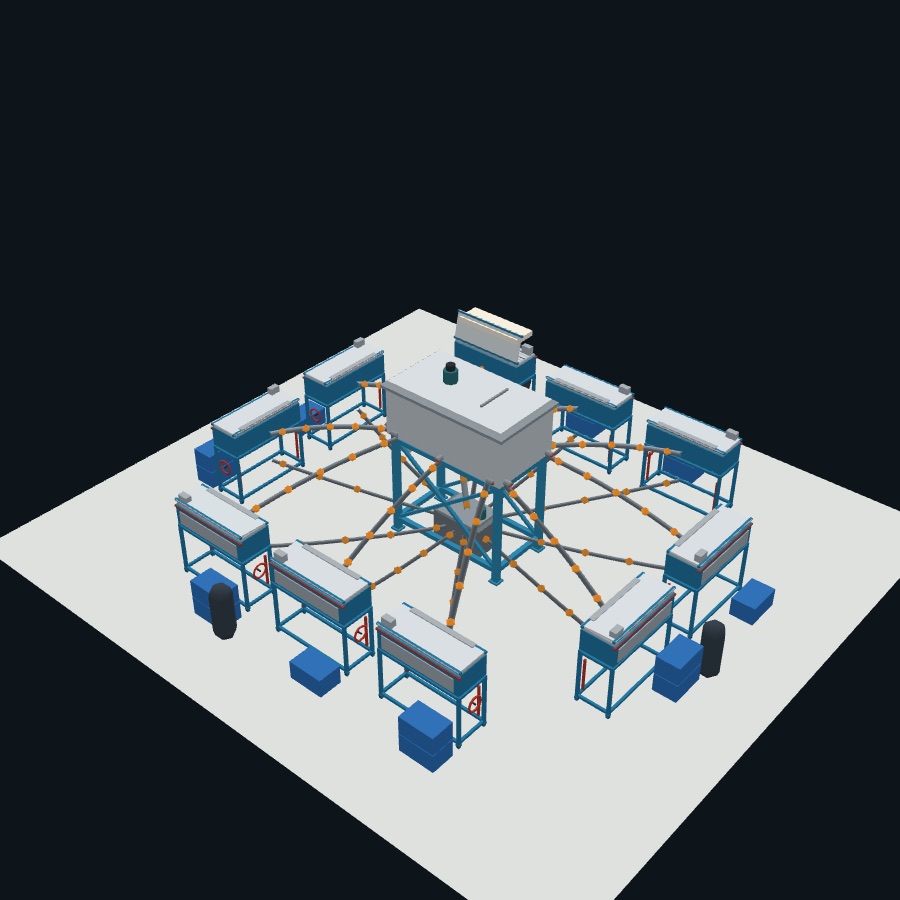 Candle factory simulator